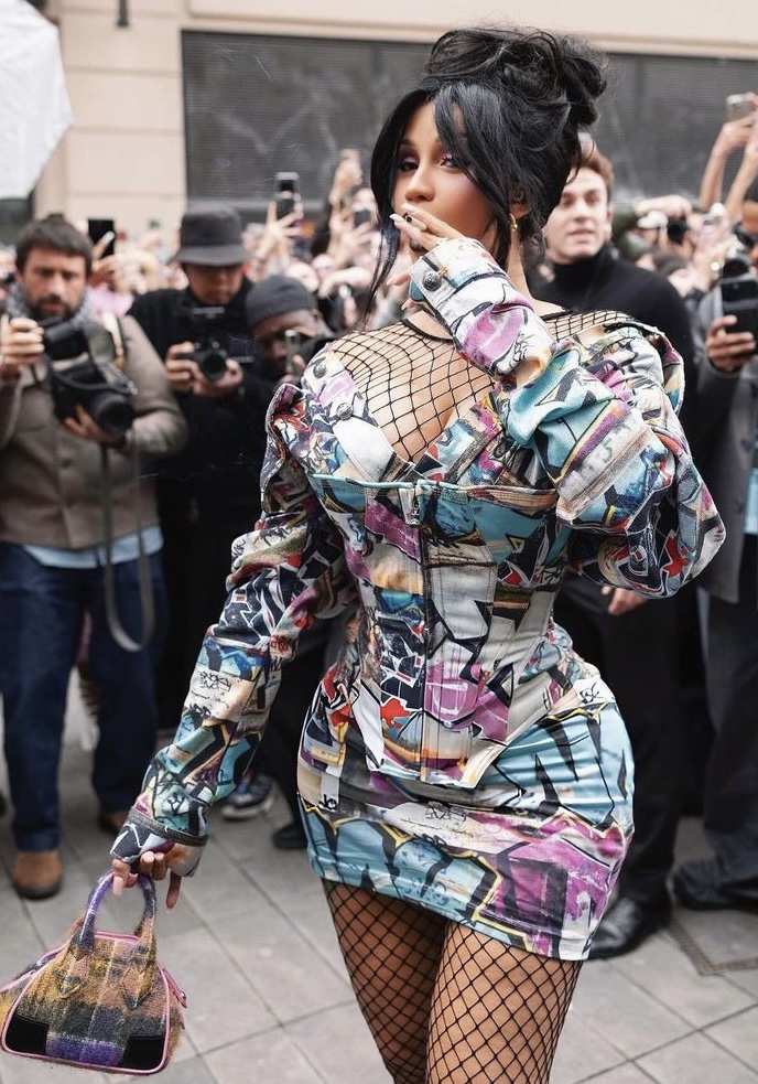 Cardi B’s Best Outfit For Paris Fashion Week 2024 