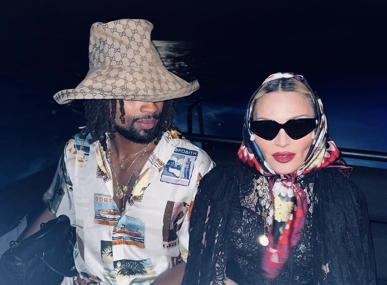 Raunchy Madonna Spotted At Jewish Centre with Boy Toy, Akeem Morris After Brother’s Death: See Images