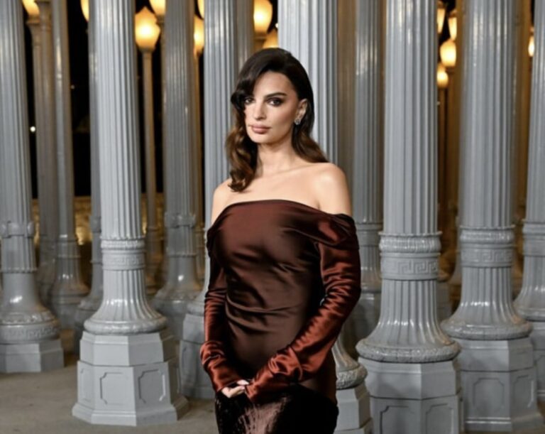 Emily Ratajkowski Sizzles In Backless Dress For The 2024 Lacma Arts And Film Gala