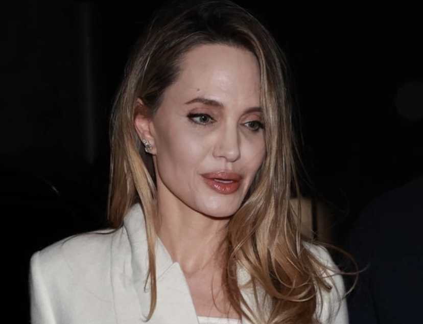 Angelina Jolie Sizzles In White Suit For New Movie Maria Los Angeles Screening