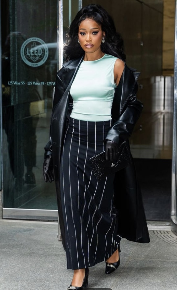 Keke Palmer Stuns In New York After Accusing Baby Father Darius Jackson Of Emotional And Physical Abuse