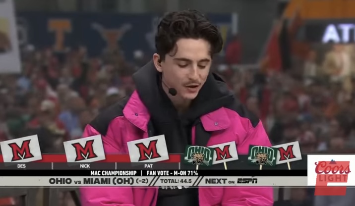 He Is So Likeable! Timothee Chalamet Shows Off His Intense College Football Knowledge: Watch Video