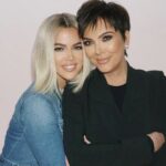 Khloe Kardashian And Kris Jenner Twin For Skims Christmas Party